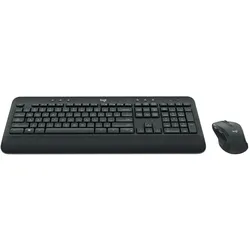 Logitech 920-008923 Tastatur Maus enthalten Büro RF Wireless QWERTY US International Schwarz