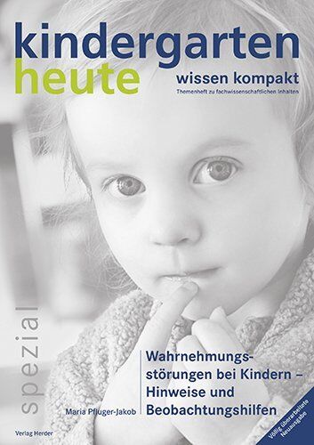 Maria Pfluger-Jacob - Wahrnehmungsstörungen bei Kindern - Hinweise und Beobachtungshilfen - Preis vom 15.10.2026 23:06:25 h