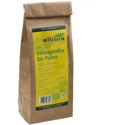 allcura Ashwagandha Bio Pulver 200 g Pulver