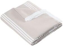 Port Authority BP91 Beach Throw in Sahara/White size OSFA   Cotton