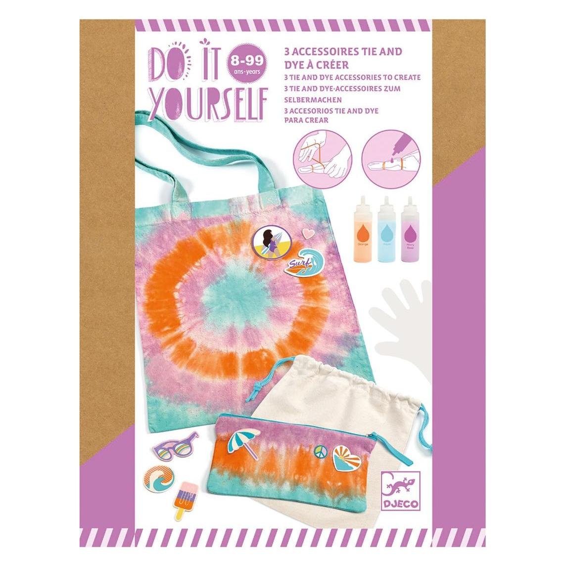 Djeco DIY - Tie-Dye Accessoires Sunshine (DJ07942)