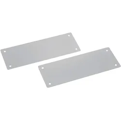 Hager FZ911WS Seitenblende für Sockel IP41 100x400 (HxT) RAL9005