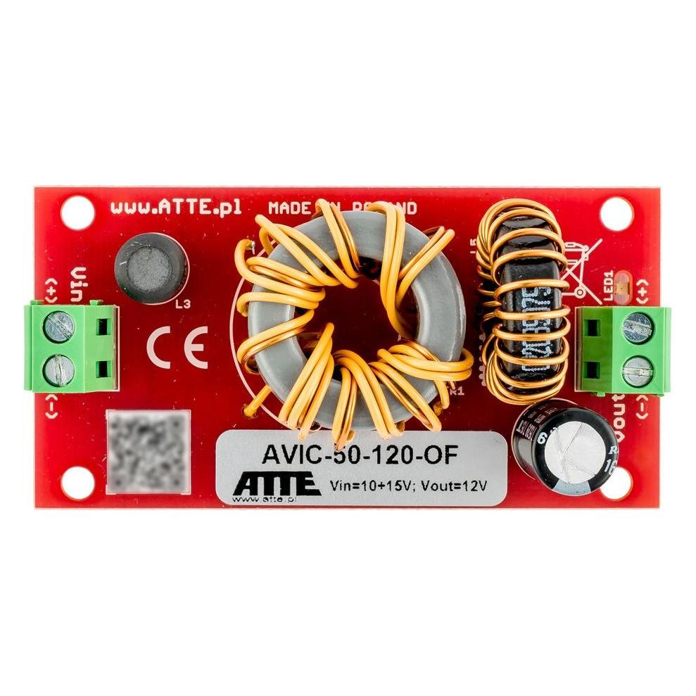 Atte DC/DC-WANDLER AVIC-50-120-OF 10-15V 50W 4A (17750)