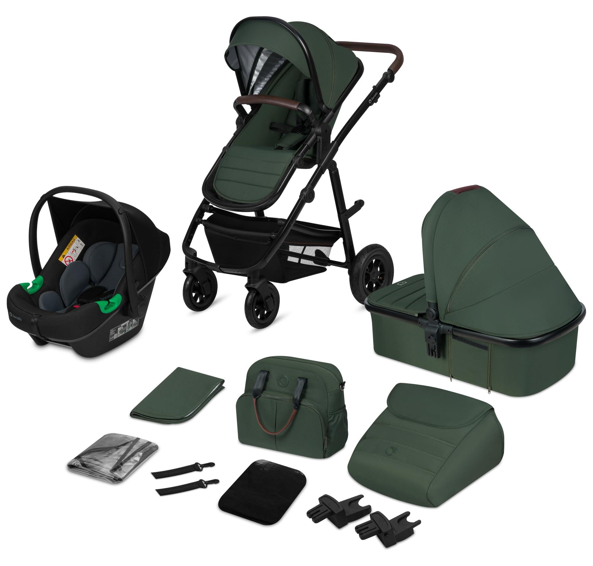 Kinderwagen - Kombi-Modell 3-in-1 - Reisebett und Buggy - 22 kg