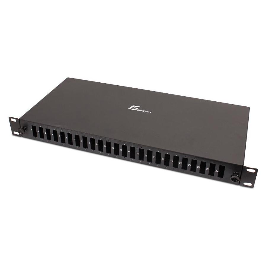 Getfort GLASFASERVERTEILER 1U 19 Zoll 24xSC DUPLEX FEST (GETFORT)