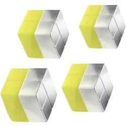 Sigel, Magnet, Magnet Neodym Cube 4ST silber (4x)