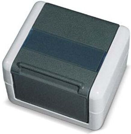 Daetwyler AP-Dose IP44 leer grau für 2 Module 417510)