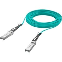 UniFi Long-Range Direct Attach Kabel (AOC), 10Gbps blaugrün, 10 Meter