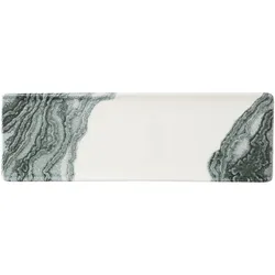 Churchill Tide Black Platte Rechteckig 33x11cm