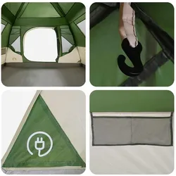 vidaXL, Zelt, (Kuppelzelt, 9.35 kg)