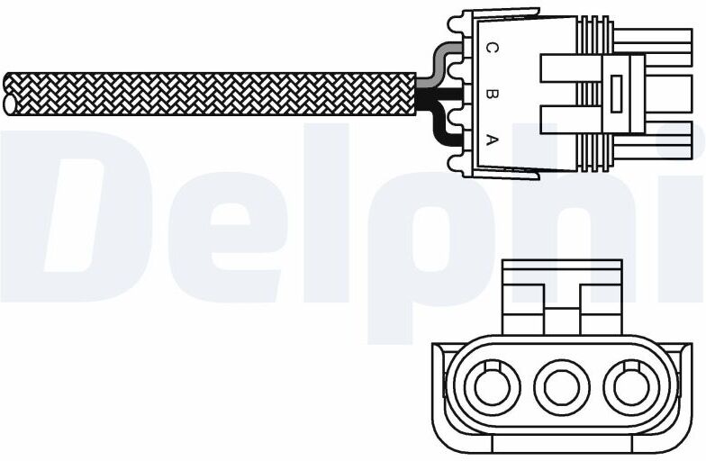 Delphi Lambdasonde Es1096912b1 Für Renault