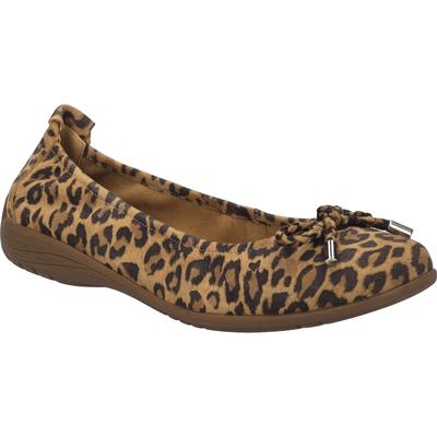 Ballerina JOSEF SEIBEL "Fenja 09, leopard", Damen, Gr. 38, braun (leopard), Obermaterial: 100% Rindsleder Leather cow., Schuhe Ballerina
