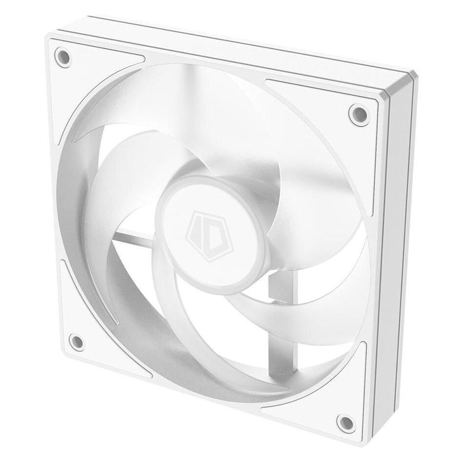 ID-Cooling AS-120 Fan 120mm White aRGB Lighting (120 mm) (COLIDCAS-120-ARGB-W)