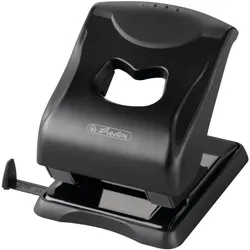 herlitz Aktenlocher 4mm Metall/Kunststoff schwarz
