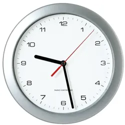 Peweta Uhren Funk-Wanduhr 51.001.213 Ø 25 cm, 25 cm