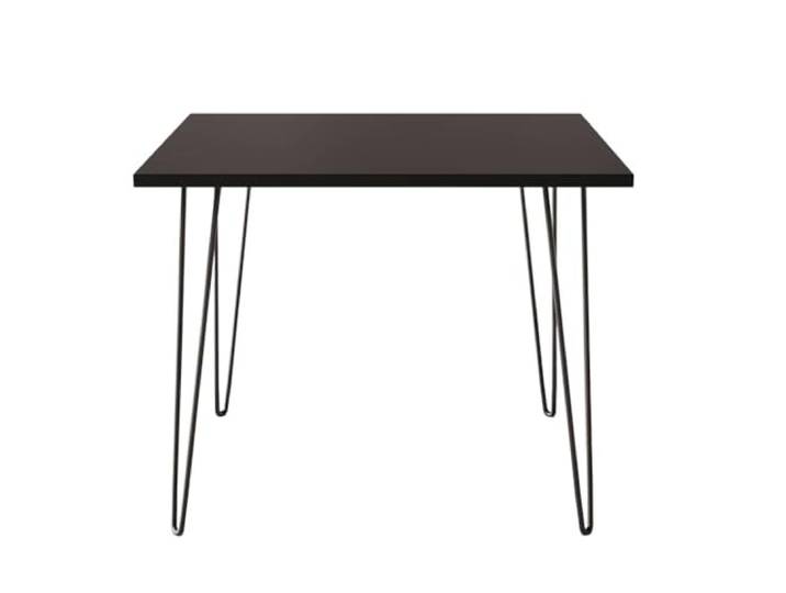 KOLM Hairpin Tisch - Quadratischer Esstisch in Eiche Craft Compatible with Küche/Wohnzimmer 90x90 cm FSC-Zertifiziert Modernes Design