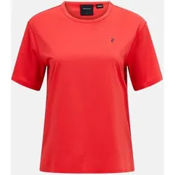PEAK PERFORMANCE Damen Shirt W Trail SS-BRILLIANT RED, Größe M in Rot Rot