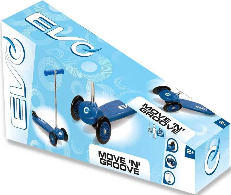 Teamsterz Kinderstep HTI Roller EVO Move N Groove, blauw