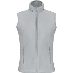 Kariban Damen Microfleece Gilet 'Melodie' Bodywarmer K906 snow grey L