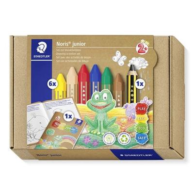 STAEDTLER Noris junior Schreib- und Zeichbedarf Noris junior 61 C1, Gemischtes Set Malaktivitäten für Kleinkinder