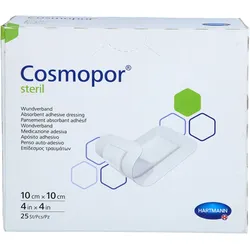 Cosmopor Steril Wundverband 10x10 cm 25 ST