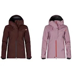 Elevenate WOMEN's PURE JACKET - Skijacke für Damen - M maroon brown (270)