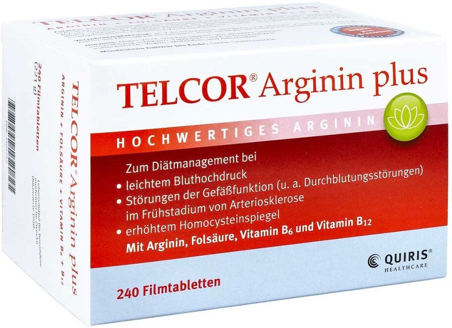 Telcor Arginin plus Filmtabletten