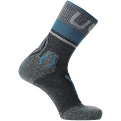 UYN Trekking One Merino Socken G177 - grey/blue 39-41