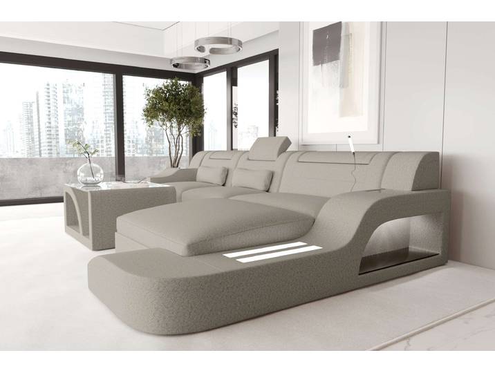 Ecksofa Palermo L Form Stoffsofa