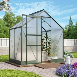 Vitavia Gewächshaus "Apollo 2500",smaragd grün,2,5 m2