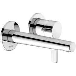 Keuco Edition 400 Wand Waschtischarmatur 51516010201 Unterputz Montage, ohne Ablaufgarnitur, verchromt, Ausladung 165 mm