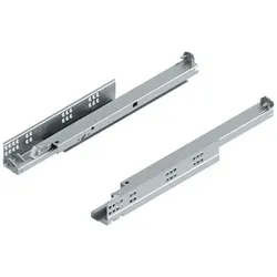 TANDEM plus für TIP-ON Vollauszug, Führung, 30 kg, NL=420 mm, für Kupplung, links/rechts, verzinkt