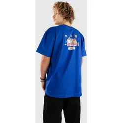 A.LAB Human Animals Boxy T-Shirt deep royal Gr. XL