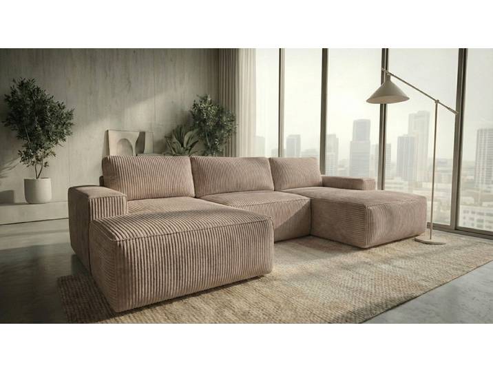 A&J MöbelLand GmbH Ecksofa EINAR mit Schlaffunktion, Bonellfederkern und Bettkasten, TOP ANGEBOT!