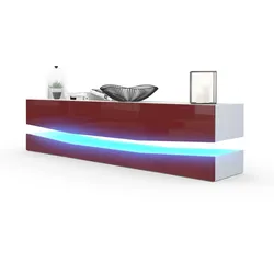 LOWBOARD City Fronten in Bordeaux Hochglanz
