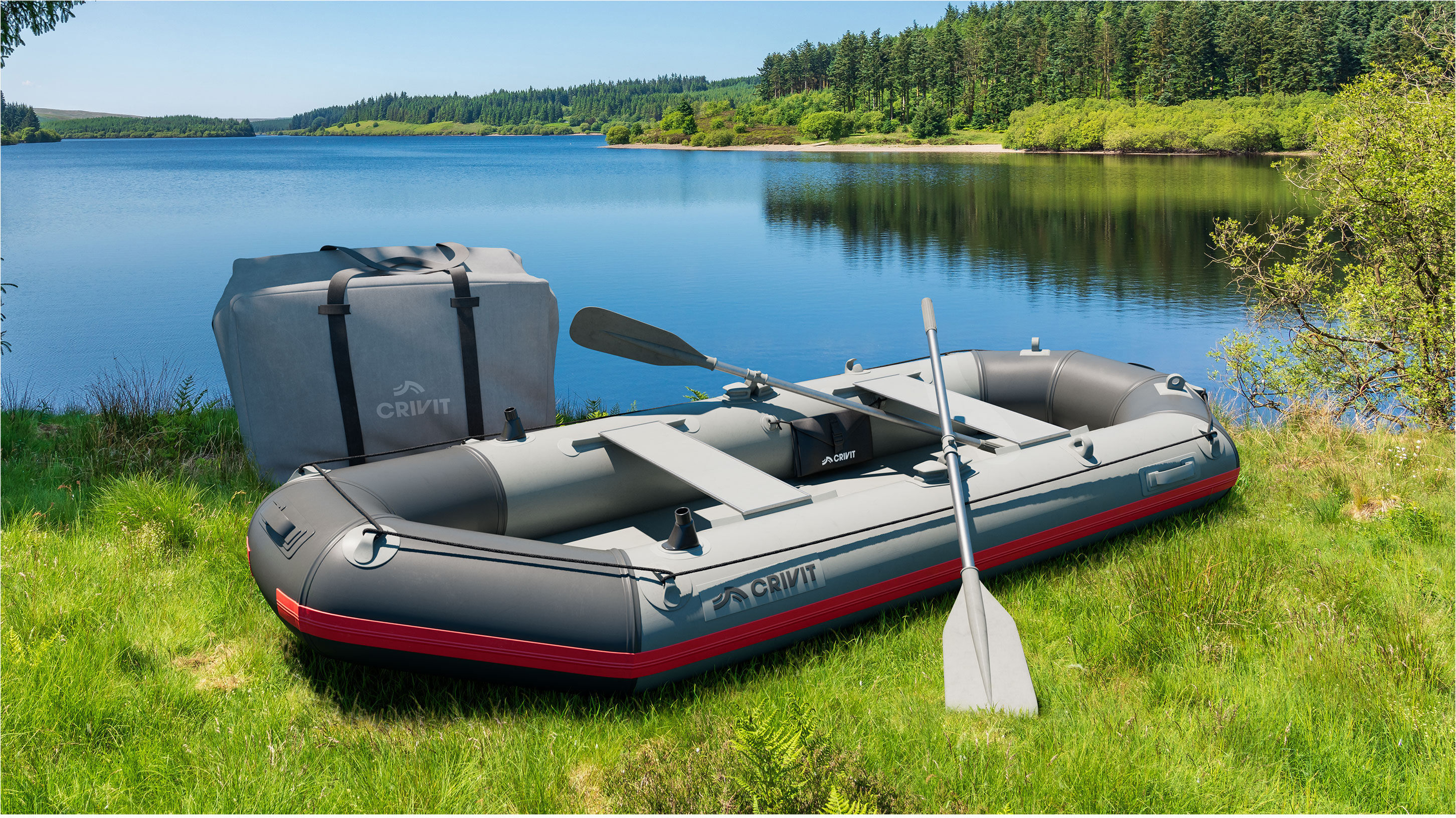 CRIVIT Schlauchboot 3 Personen