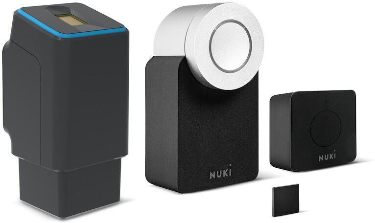 Ekey Fingerprint Schwarz mit Akku und Funk inkl. Nuki Combo 2.0