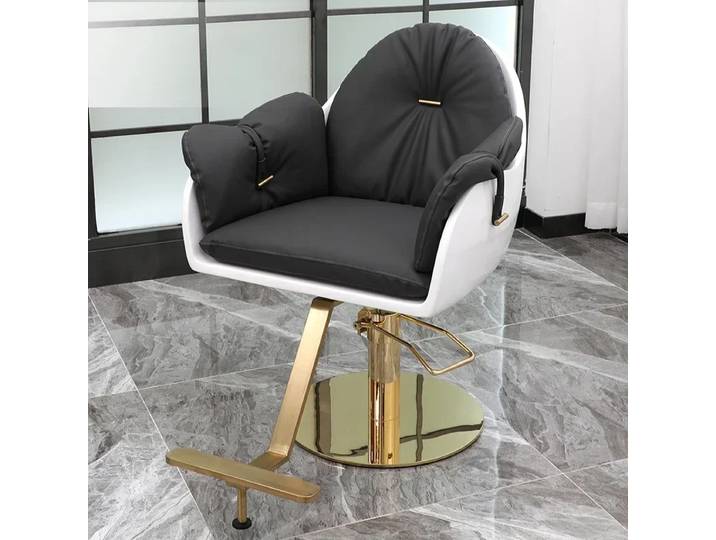 Premium à la mode chaise De barbier levage Salon De coiffure beauté luxe Salon chaise moderne tabouret Cadeira De Barbeiro meubles De Salon