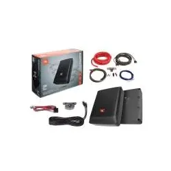 JBL BassPro Nano Aktiv Untersitz Subwoofer 200W + LK-20 Endstufen Kabel Kit SET