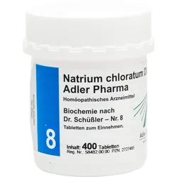 Biochemie Adler 8 Natrium Chloratum D 6 Adler Phar 400 ST