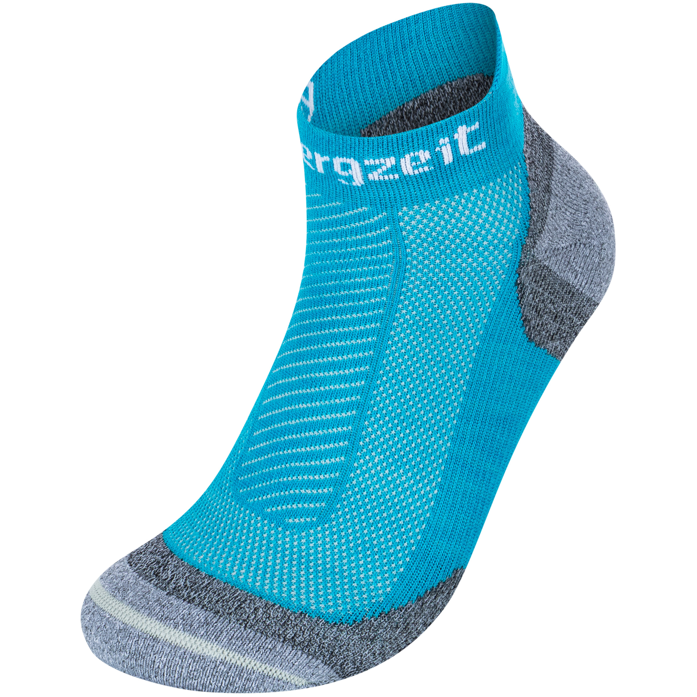 Bergzeit Basics Bergzeit Merino Sneaker Laufsocken blau Größe 42 Trailrunning | Laufen Schnell trocknend Merinowolle