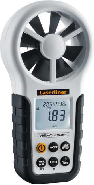 Anémomètre professionnel Laserliner AirflowTest-Master (082.140A)