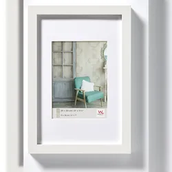 walther + design Stockholm Holz Bilderrahmen 30x40 cm WEISS