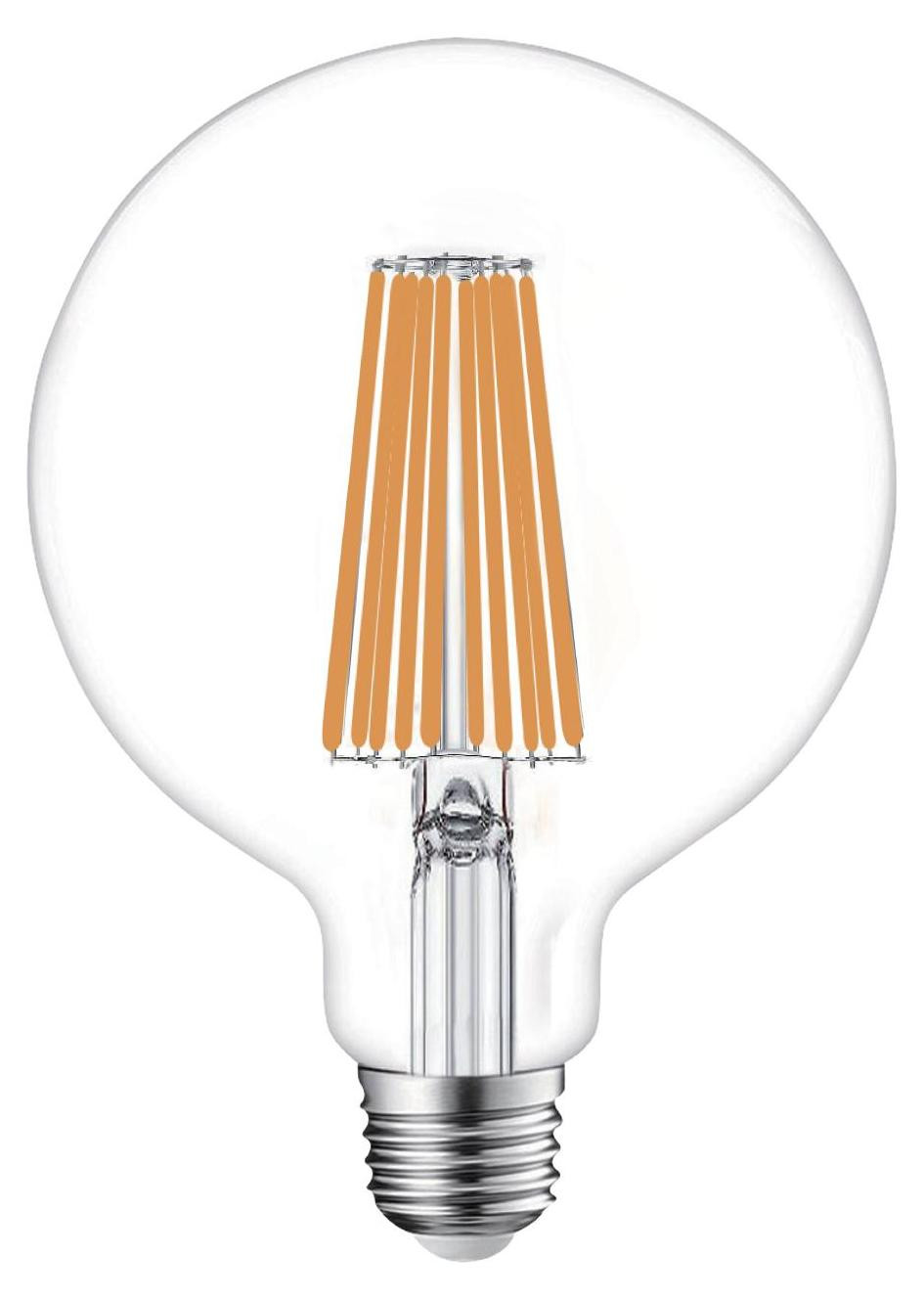 Alcapower E27 G125 LED-lamp, 18 W, 3200 lm, 4000 K, Ø125 mm