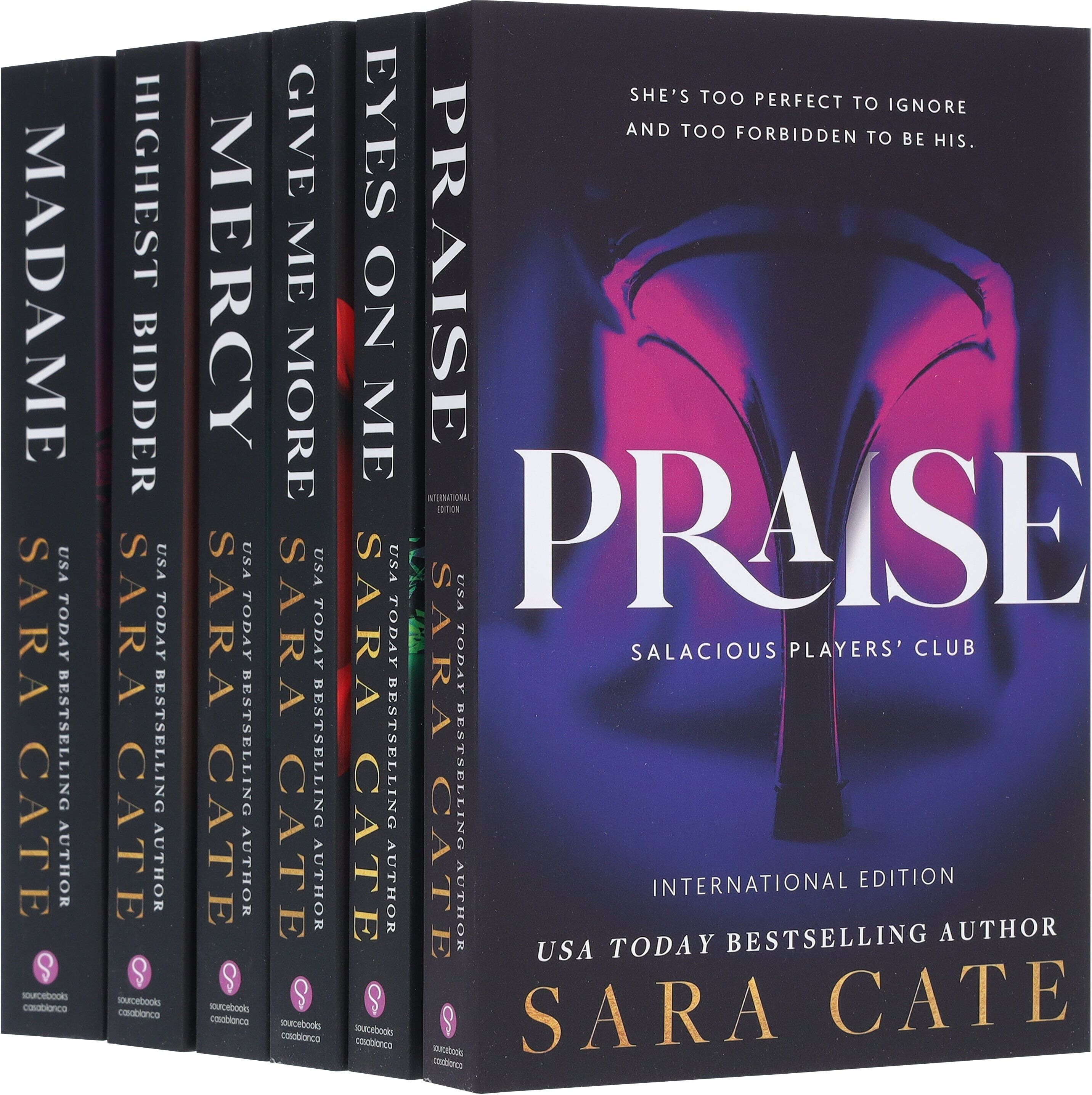 Salacious Players' Club Series By Sara Cate 6 Books Collection Set - Fiction - Paperback Sourcebooks, Inc