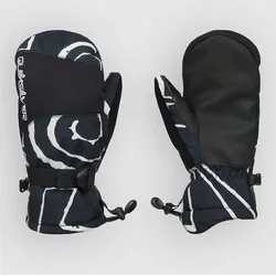 Quiksilver Mission Kids Fäustlinge kids spiral print black Gr. S