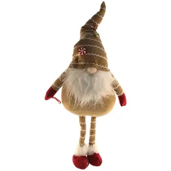 WellHome - Weihnachtsdeko-Standwichtel mit Hut, Original nordisches Design