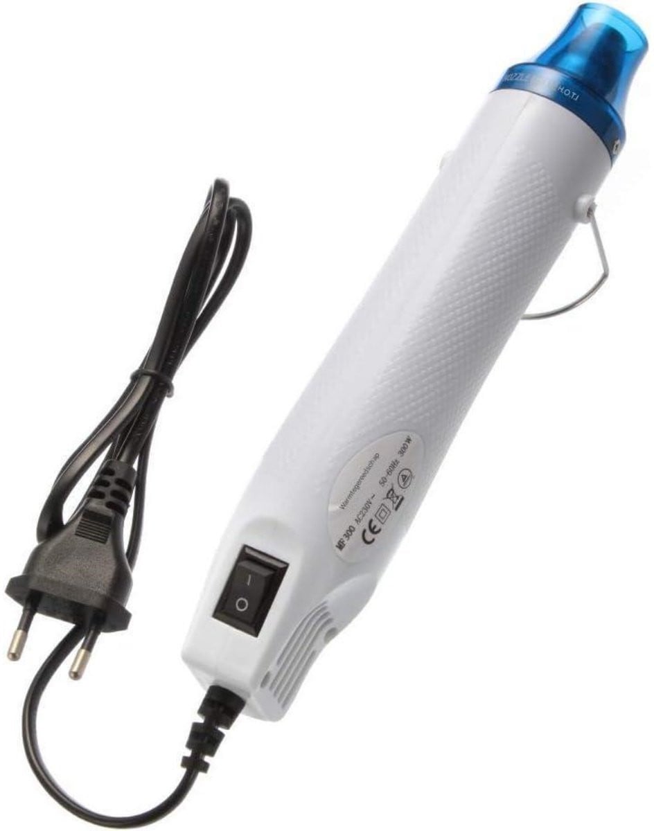 GELLDG Elektrisch heteluchtpistool Mini 300W - Wit