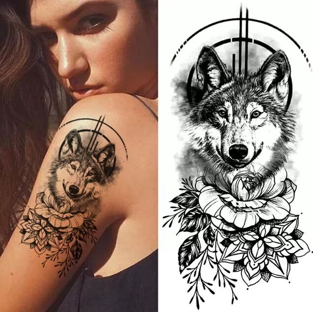 INF 6-Blatt Temporäres Tattoo-Set 11