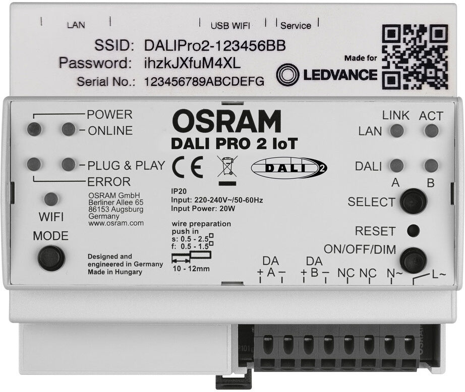 Osram Dali Pro 2 Iot Ldvv 2 Iot